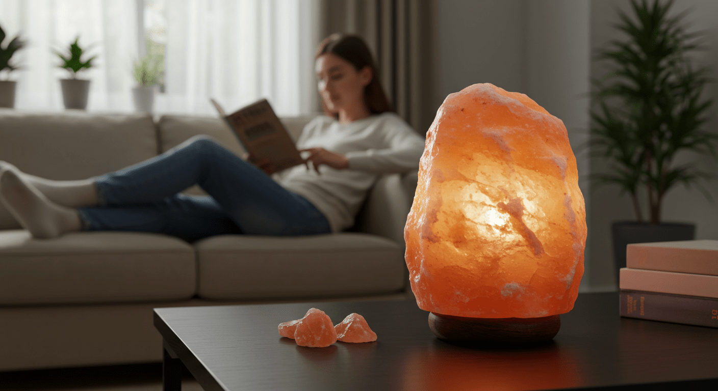 Himalayan Salt Lamp       15-20 lbs