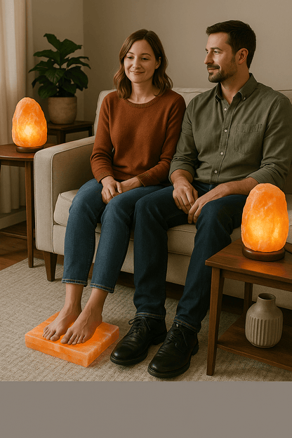 Himalayan Salt Lamp       15-20 lbs