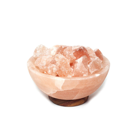 Himalayan Salt Lamp: Abundance Bowl Small