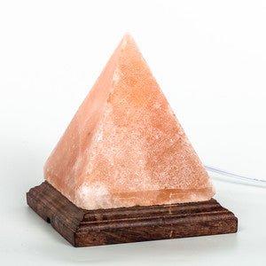 Himalayan Salt Lamp; Pyramid Shape; Large