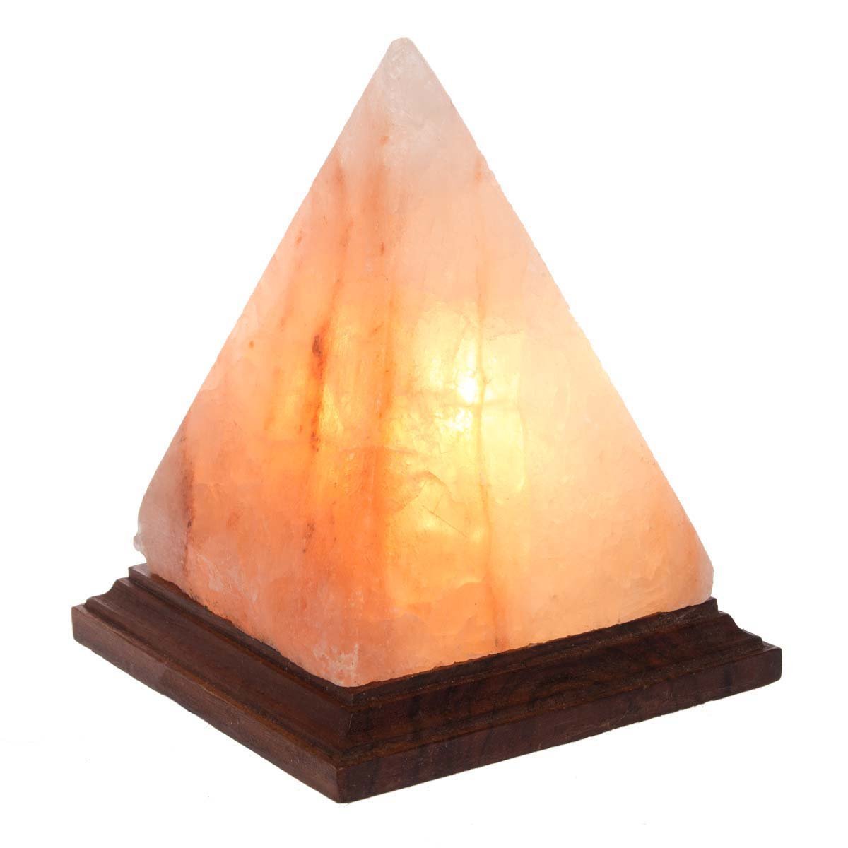 Himalayan Salt Lamp; Pyramid Shape; Large