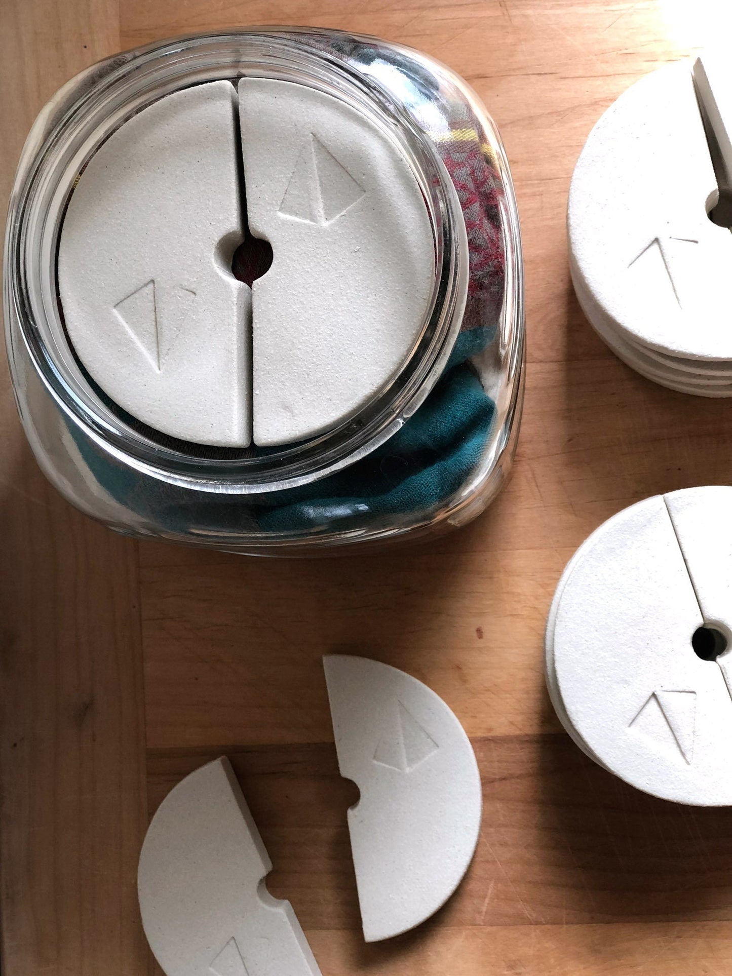 Fermentation Weights for Quart Jars