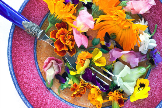Edible Flower Mix: 16 Types! Seeds