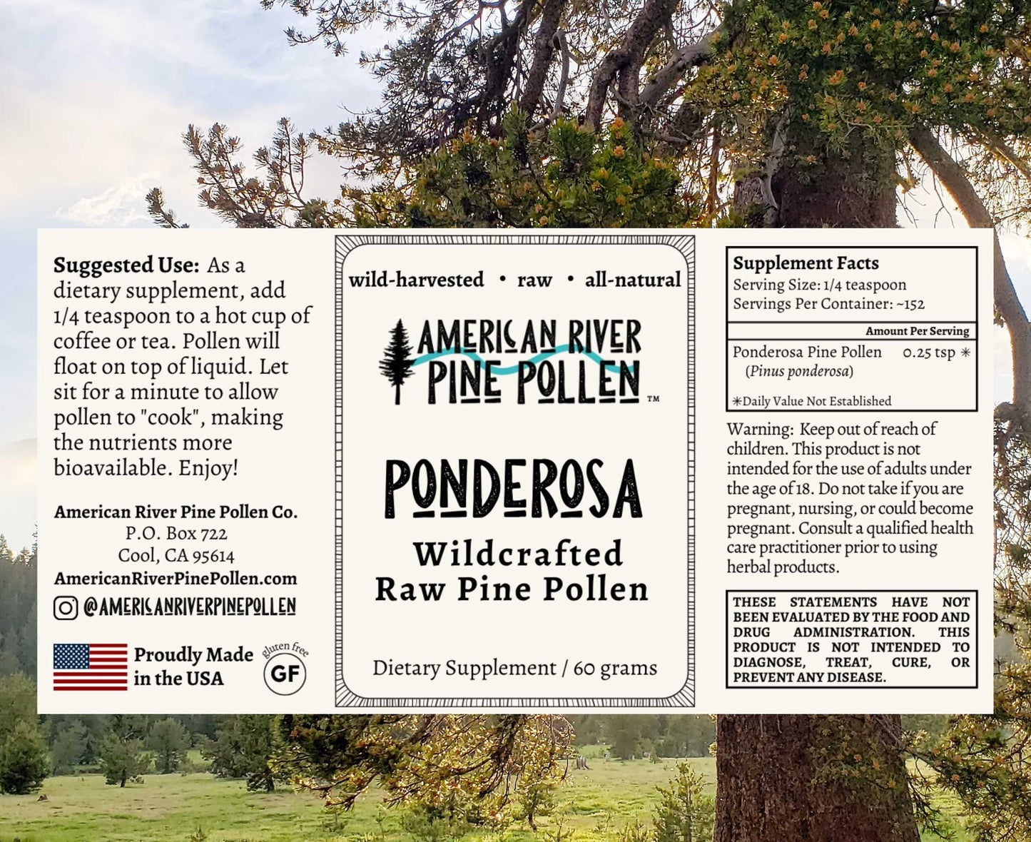 Ponderosa Pine Pollen Electuary