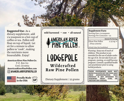 Lodgepole Pine Pollen Electuary