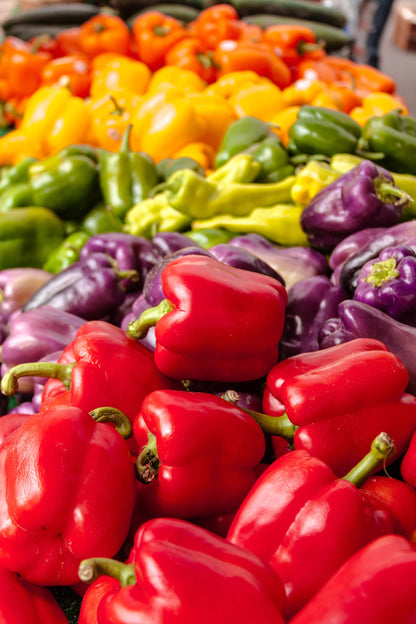 150 Rainbow Bell Pepper (Capsicum Annuum) Seeds