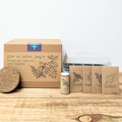 "Grow an Indoor Jungle" Houseplant Seed Kit