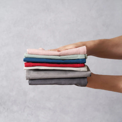 Organic Cotton Tea Towel – Herringbone Weave | Absorbent, Plastic-Free Kitchen Towel
