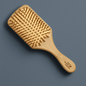 Large Paddle Style Bamboo Hairbrush