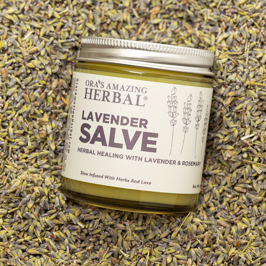 Lavender Salve, Moisturize & Soothe