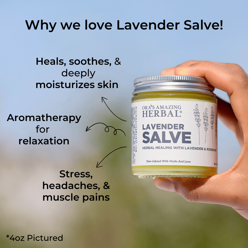 Lavender Salve, Moisturize & Soothe