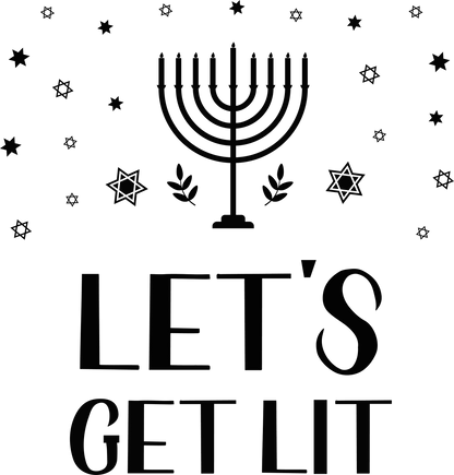 Hanukkah Laser Engraved Mason Jar Sleeves