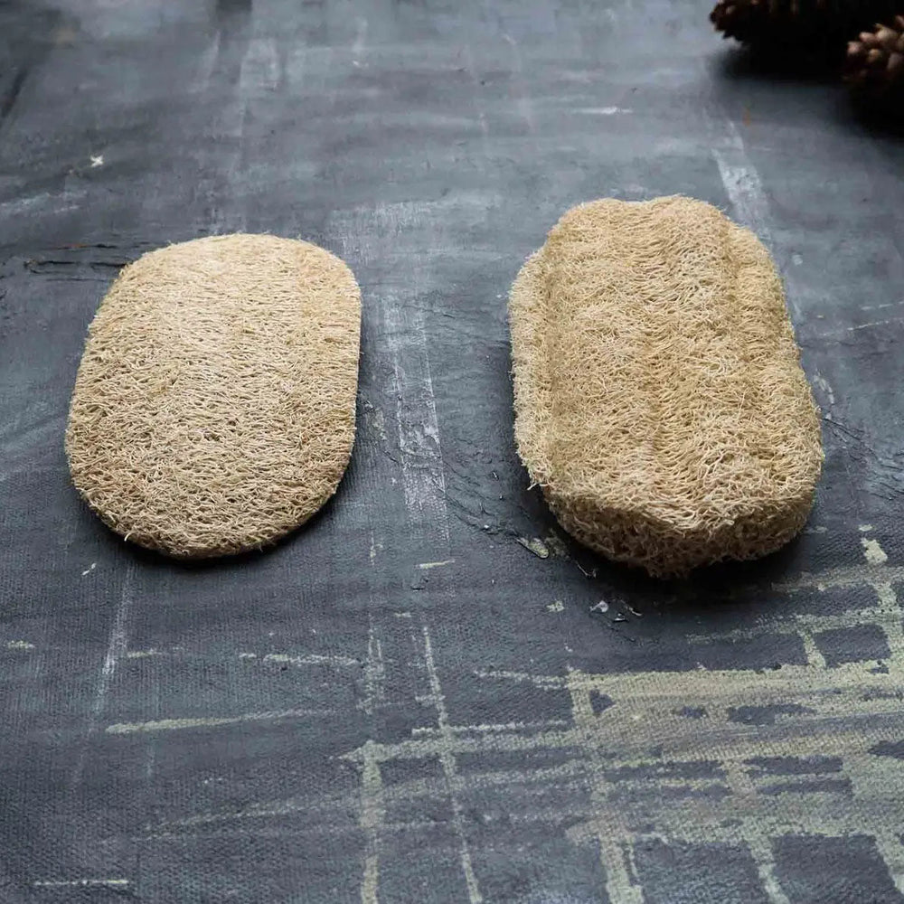 Natural Loofah Dishwashing Sponge – Set of 2