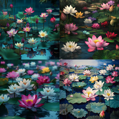 Mix Colour Lotus Flower Seeds