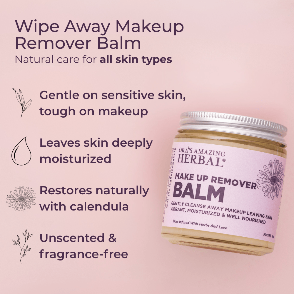 Make Up Remover Balm with Calendula, Fragrance Free