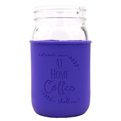 Laser Engraved Mason Jar Pint Sleeves (Quart and Wide Mouth )