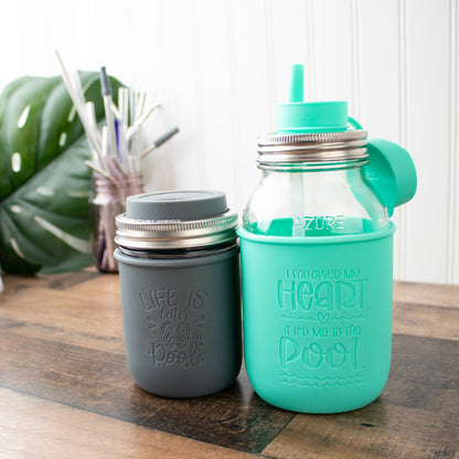 Summer Laser Engraved Mason Jar Sleeves