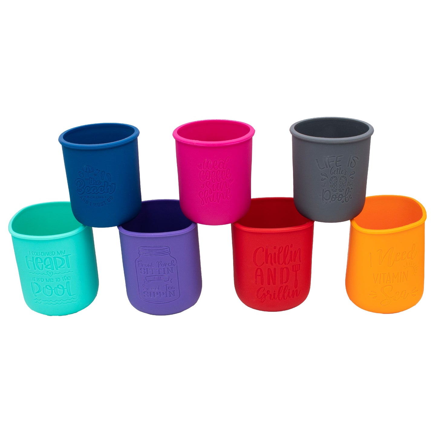Summer Laser Engraved Mason Jar Sleeves