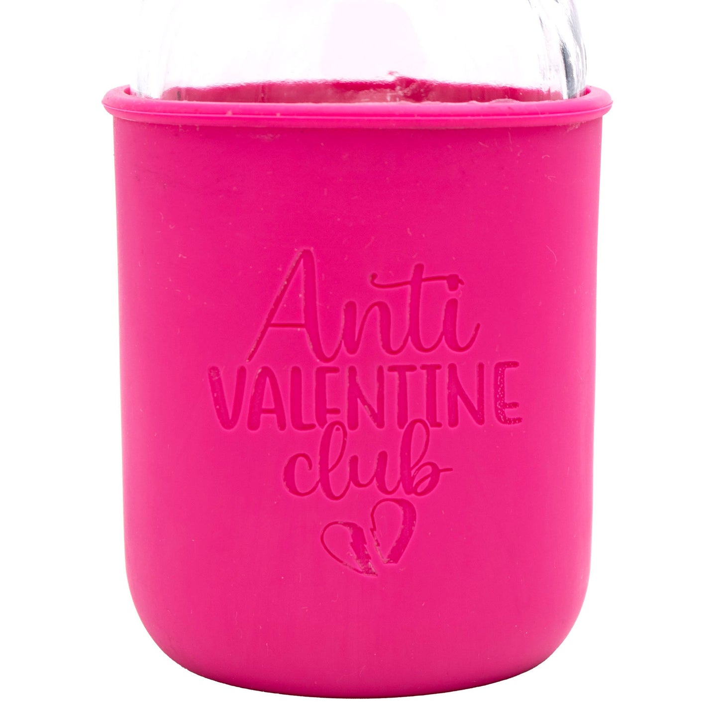 Anti-Valentine's Day Laser Engraved Mason Jar Sleeves