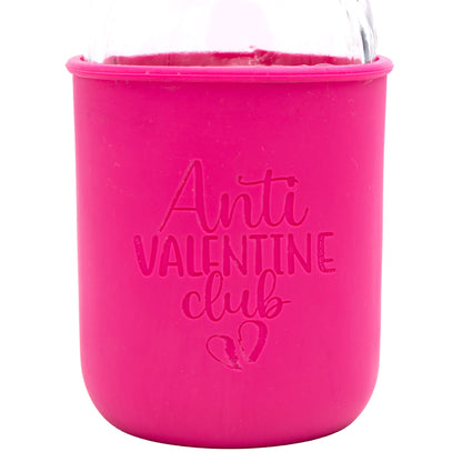 Anti-Valentine's Day Laser Engraved Mason Jar Sleeves