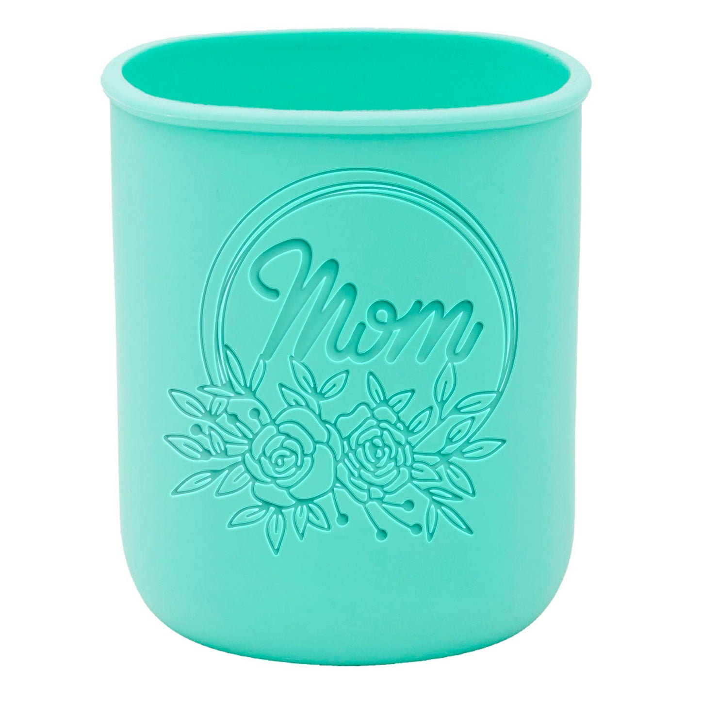 Laser Engraved Silicone Mason Jar Sleeves for Mom