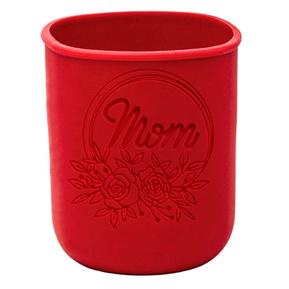 Laser Engraved Silicone Mason Jar Sleeves for Mom