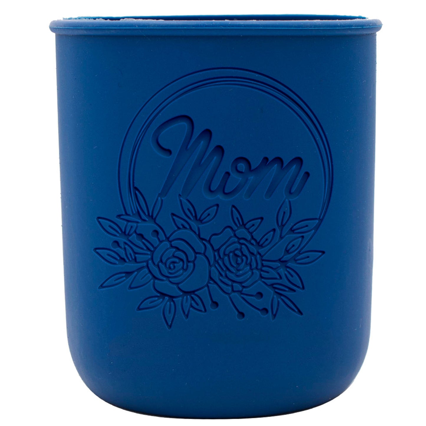 Laser Engraved Silicone Mason Jar Sleeves for Mom