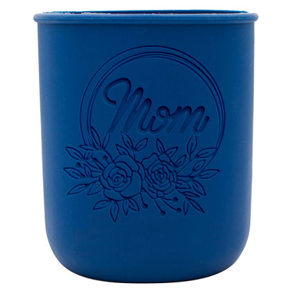 Laser Engraved Silicone Mason Jar Sleeves for Mom