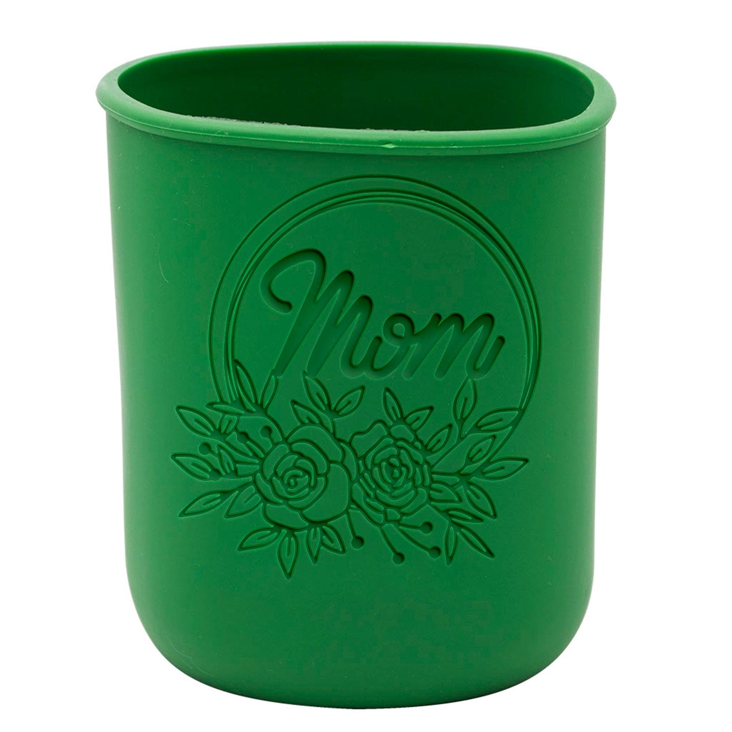 Laser Engraved Silicone Mason Jar Sleeves for Mom