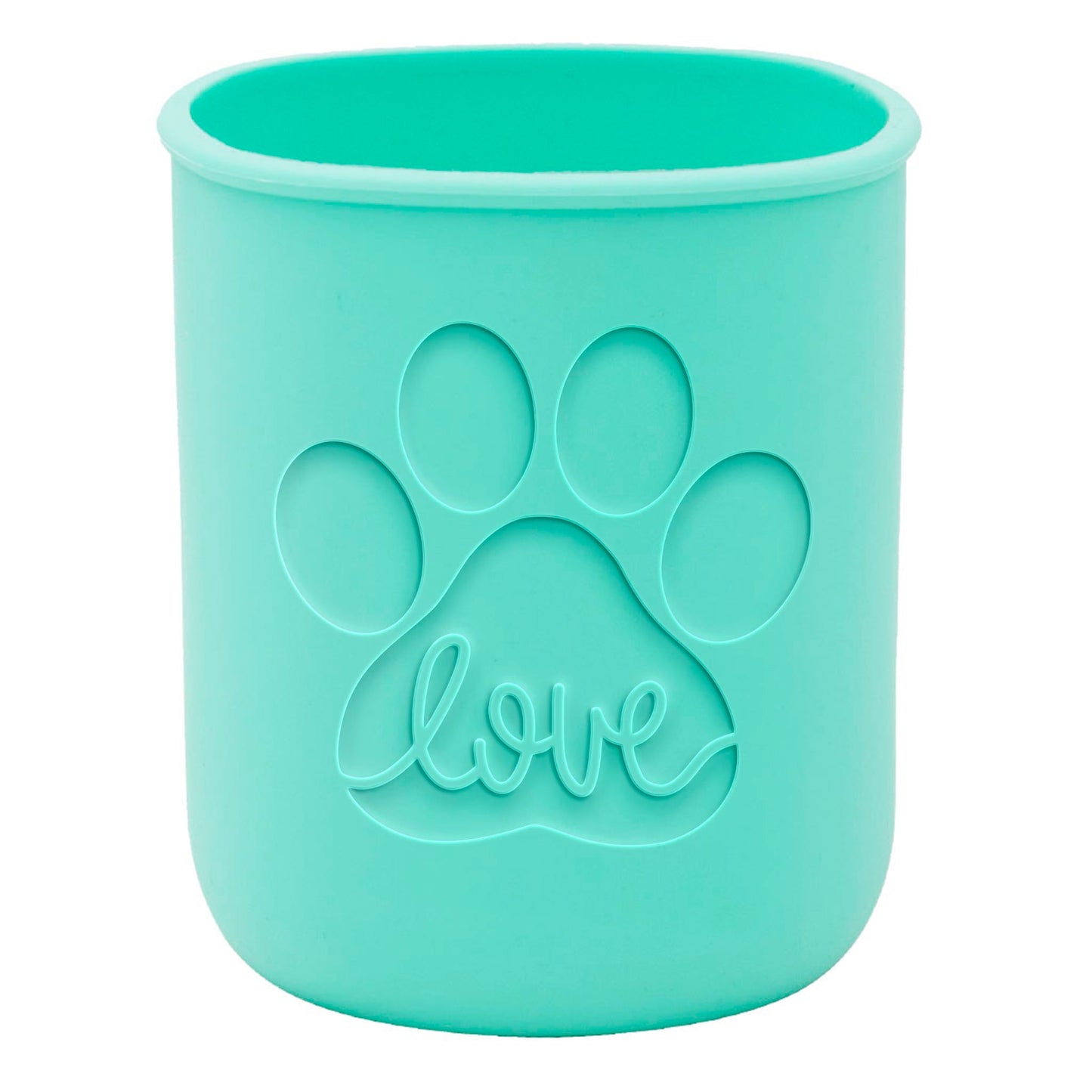 Laser Engraved Silicone Mason Jar Sleeves for Pet Lovers