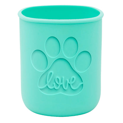 Laser Engraved Silicone Mason Jar Sleeves for Pet Lovers