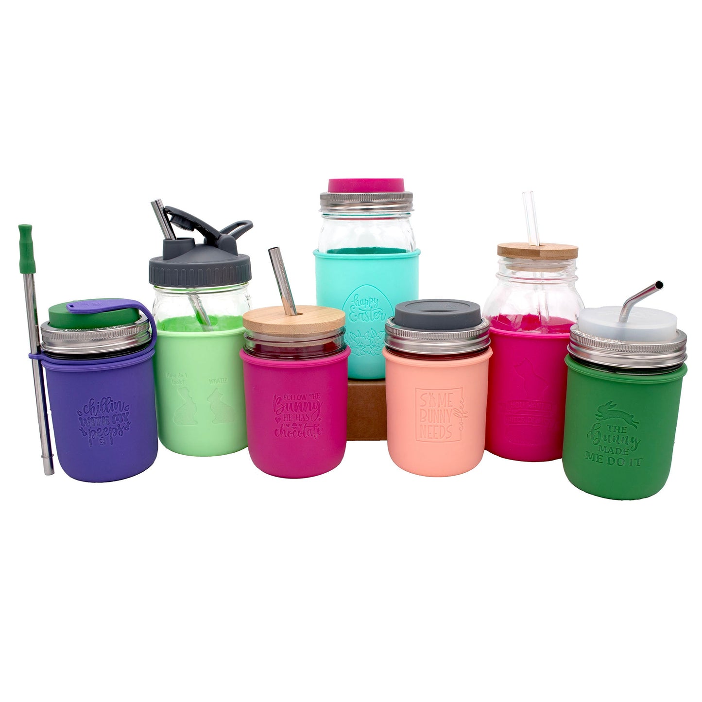 Easter Laser Engraved Mason Jar Sleeves