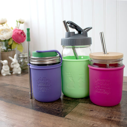 Easter Laser Engraved Mason Jar Sleeves