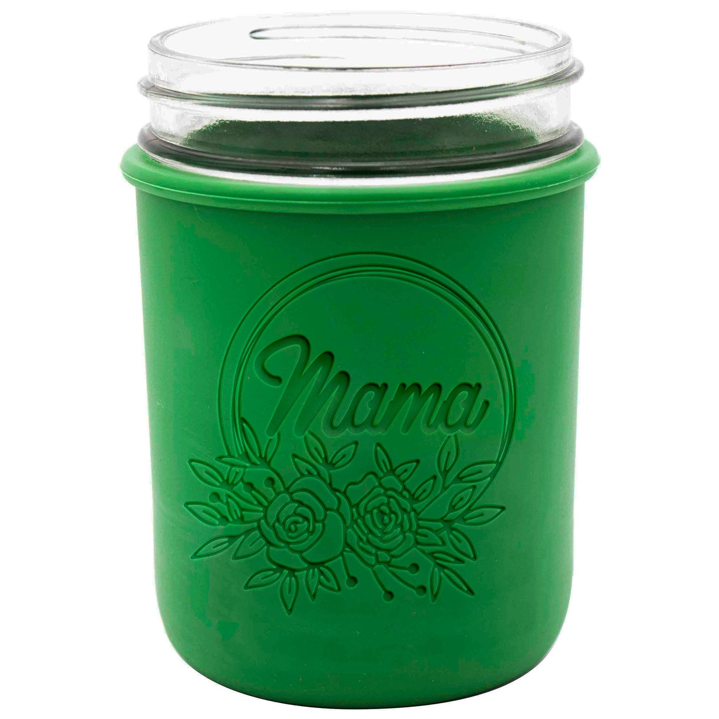 Laser Engraved Silicone Mason Jar Sleeves for Mom