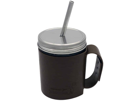 Medium Safer Rounded End Stainless Steel Straw for Pint Mason Jars