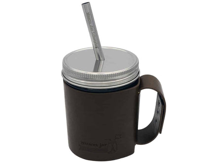 Medium Stainless Steel Smoothie Straws for Pint Mason Jars