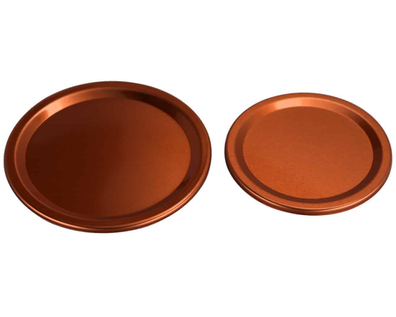 Copper Flat Storage Lid Inserts for Mason Jars – Haven Herbs