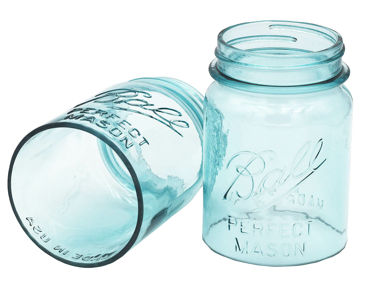 Hand-Cut Open Bottom Mason Jars for DIY Lighting, Pendants, & Crafts