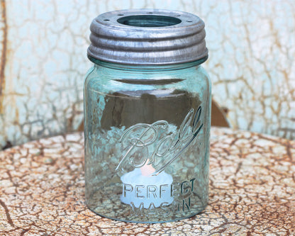 Hand-Cut Open Bottom Mason Jars for DIY Lighting, Pendants, & Crafts