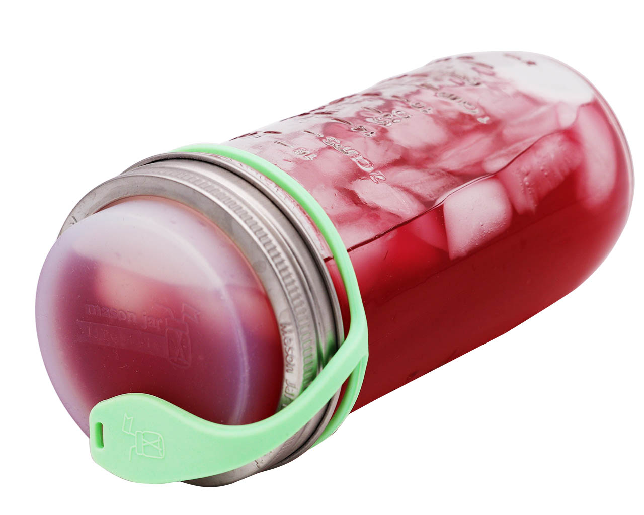 Leak Proof Silicone Plug / Stopper with Straw Strap for Straw Hole Lids