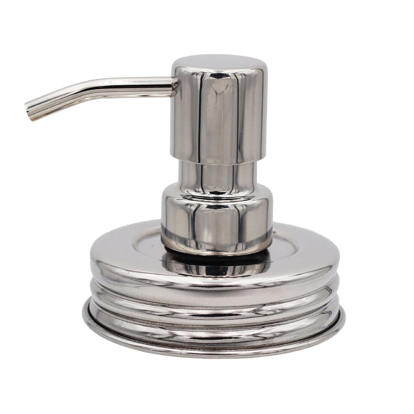 Mirror / Chrome Soap Pump Dispensers for Mason Jars