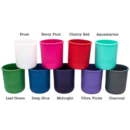 Laser Engraved Silicone Mason Jar Sleeves for Dad