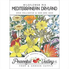 Mediterranean Dryland Wildflower Mix (pack)