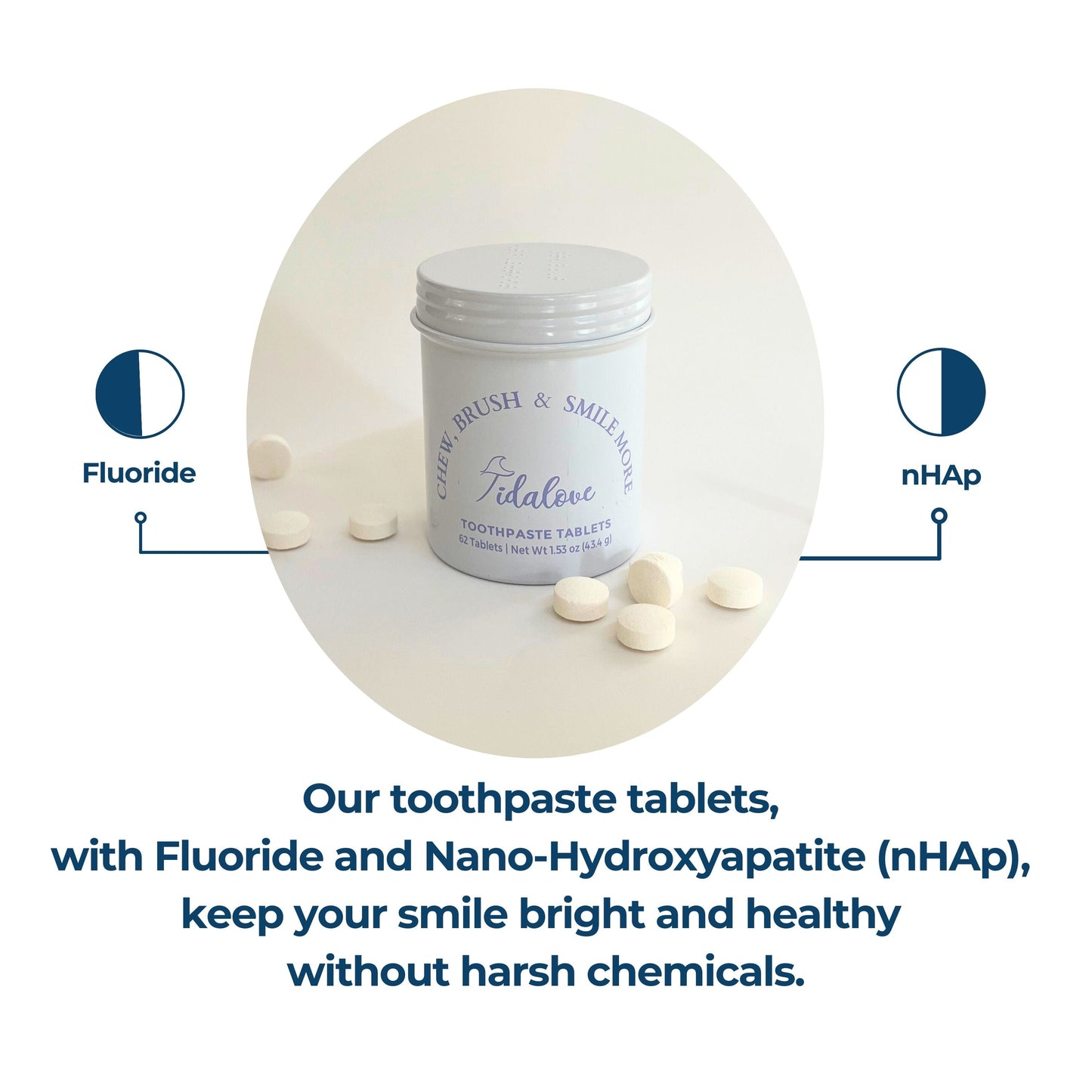 Toothpaste Tablets: Cool Mint