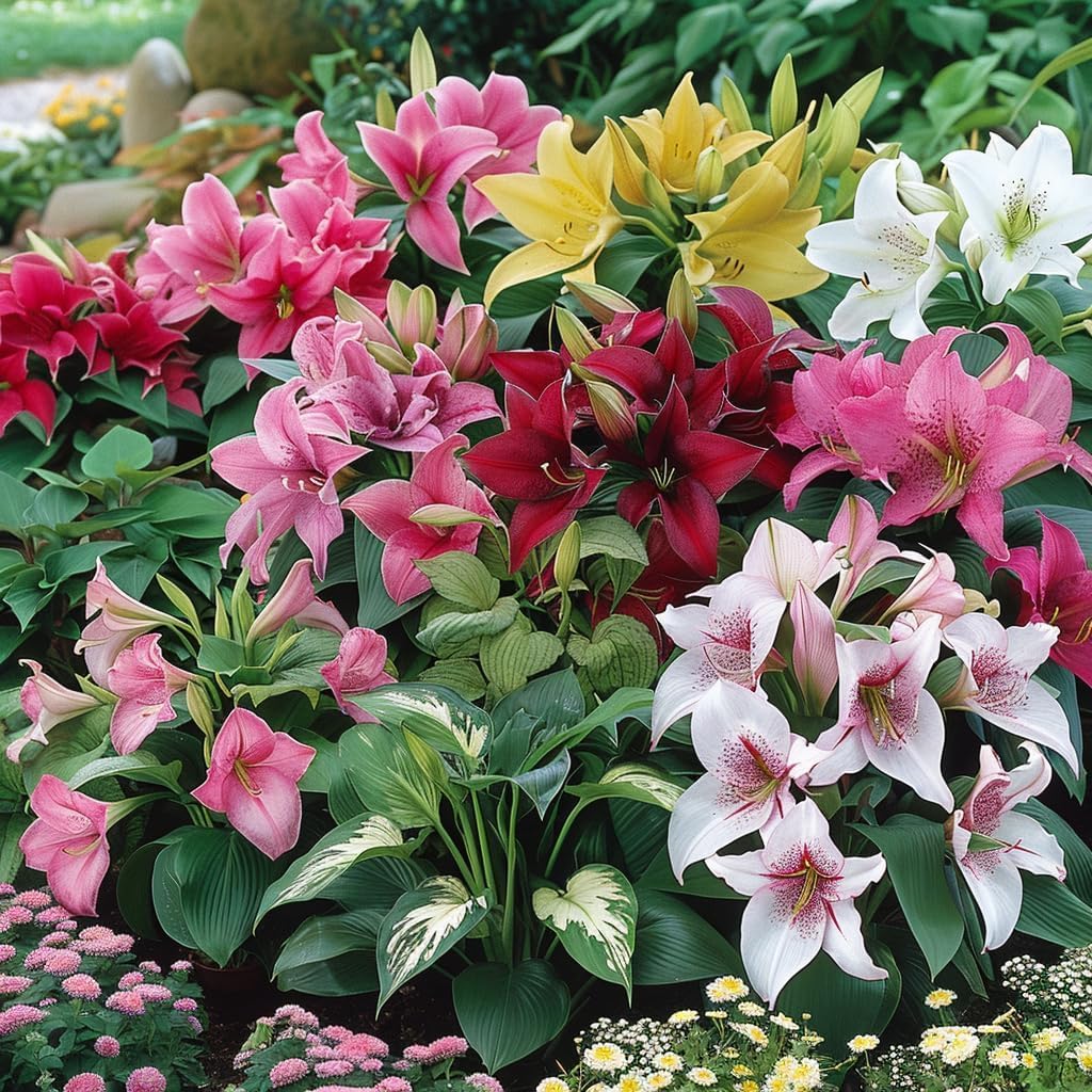 Mixed Hosta & Lily Perennial Flower Seeds