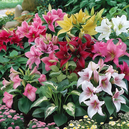 Mixed Hosta & Lily Perennial Flower Seeds
