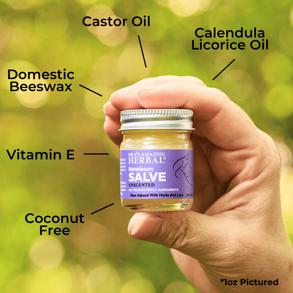Newborn Salve, Calendula Ointment For Babies