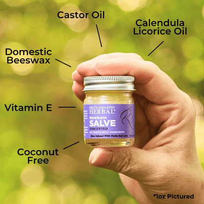 Newborn Salve, Calendula Ointment For Babies