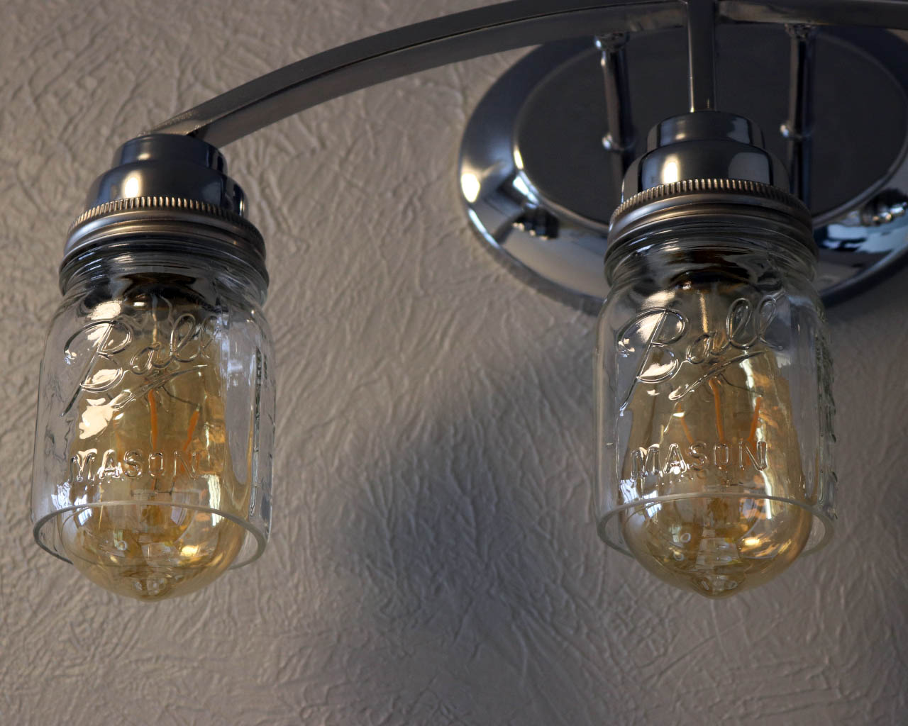 Hand-Cut Open Bottom Mason Jars for DIY Lighting, Pendants, & Crafts