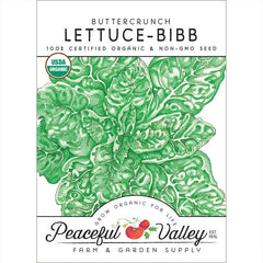 Buttercrunch Lettuce Seeds (Organic)